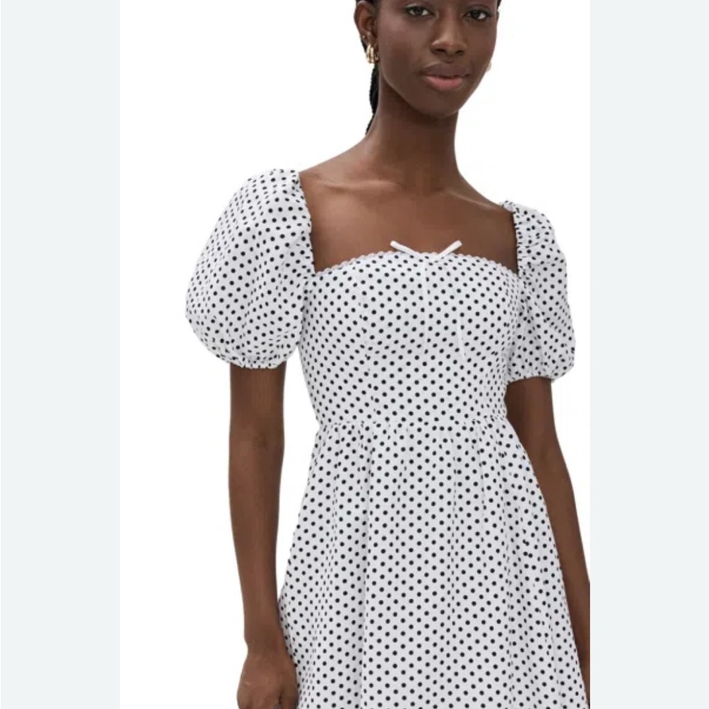Reformation Malvina polka dot Mini Dress